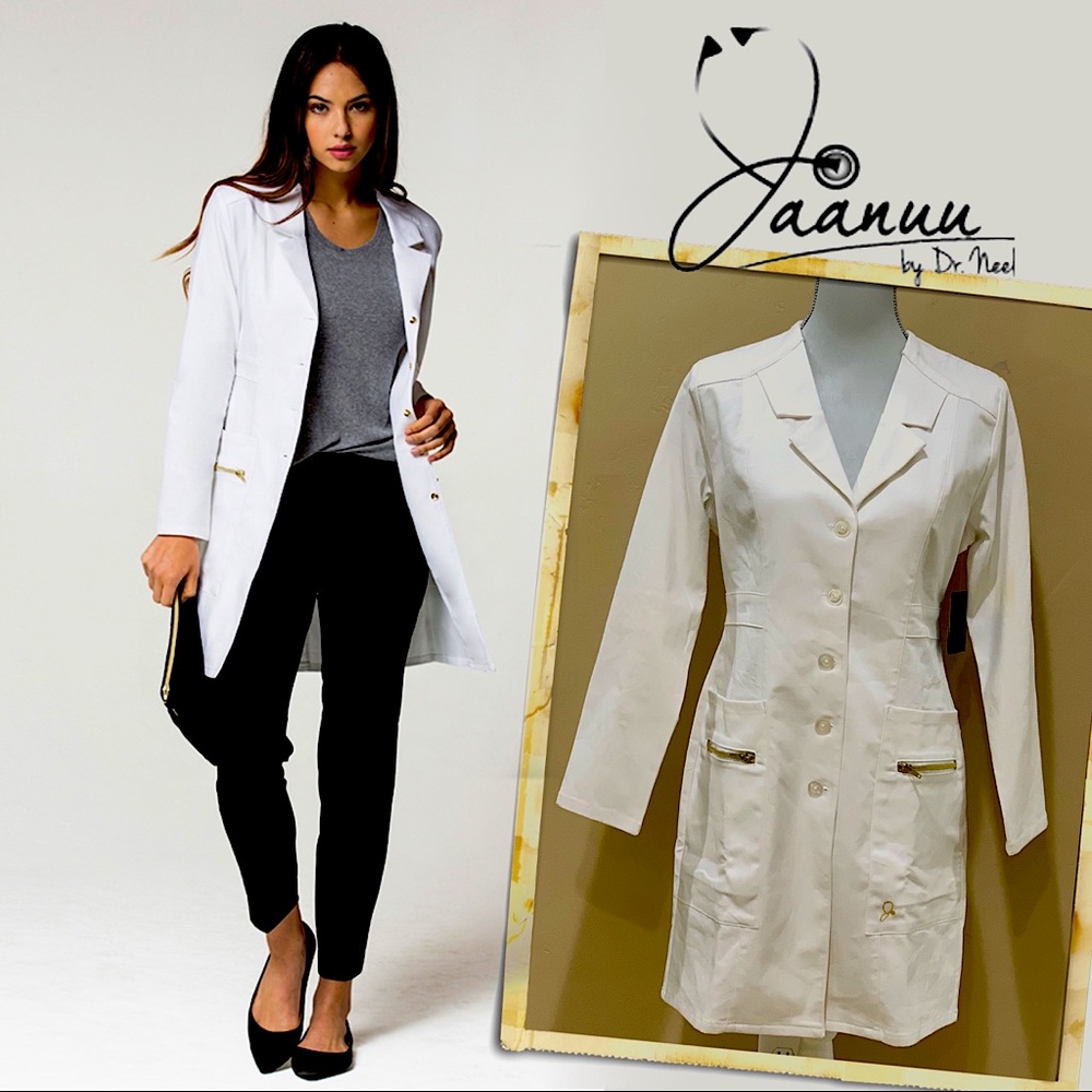 🔥 Jaanuu Signature Lab Coat ONLY ONE ON POSHMARK!